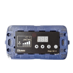 家庭用環境に設置されたBticino Livingの気候制御ボタンVega MK2、コードMDISEU。.