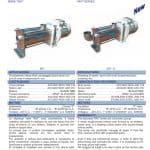 Pompa autoadescante monovite per applicazioni di liquidi.
