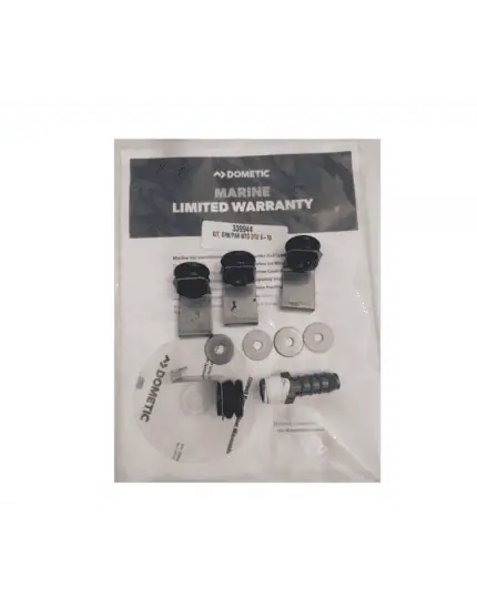 Repl Kit DRN/PAN MTG DTU6-16 para unidad Dometic, componentes de repuesto originales.