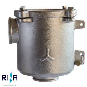 Water purification filter mod. Venezia anti-corrosion brass 1"1/2, transparent cover - code: *7006H - Maestrini