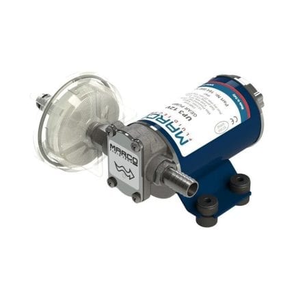 Zahnradpumpe UP3 24V 15 L/min, Code 16400013, von Marco, ideal für Flüssigkeitsanwendungen.