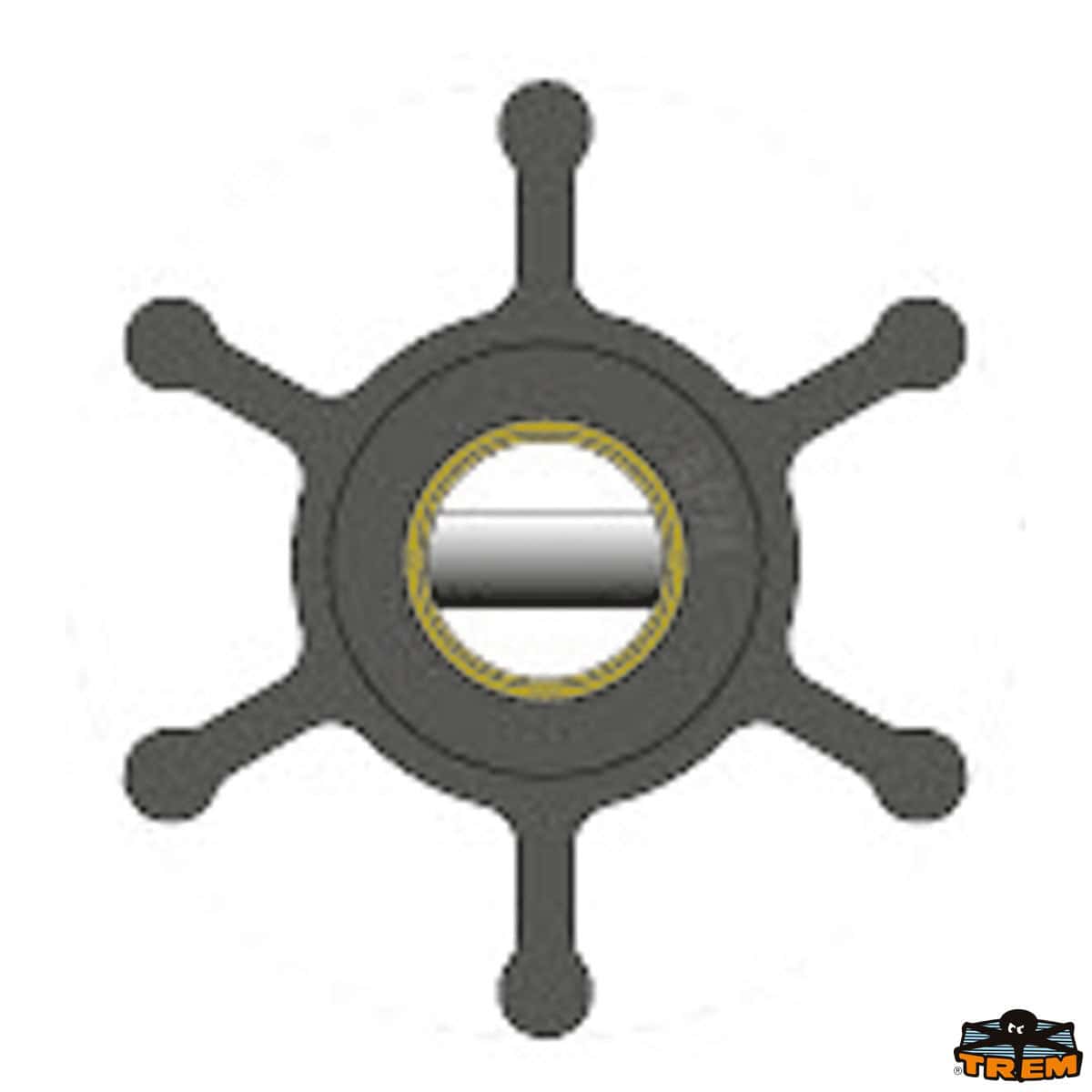 Girante 51&nbsp;mm (rif. Jabsco 673-0001, Johnson 09-1026B-1, Volvo Penta 3593659) &ndash; codice: P0350006 &ndash; Trem