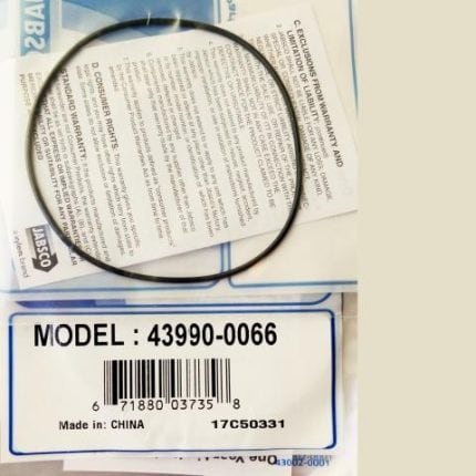O-ring per WC Jabsco modello 43990-0066, ricambio originale.
