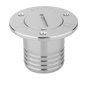 1"1/2 flush filler cap (Fuel) chrome-plated - code *0021H - Maestrini