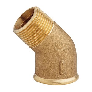 45° Elbow M-F 3/8" – DVGW – code: 0121C – Maestrini