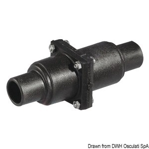 Clapet anti-retour 25/38 mm Whale – code : 17.121.50 – Osculati