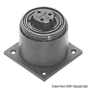 Prise externe bulgin 3 pôles, code 14.360.03, Osculati, pour connexions fiables.