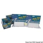 Transparent PSP adhesive tape for sail repairs, durable and easy to use.