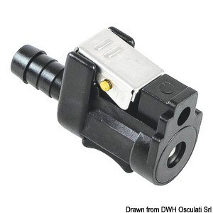 ヤマハ用燃料コネクター メス 3/8" – コード: 52.732.44 – Osculati