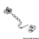 Edelstahl-Türpfosten Typ USA 75 mm, Code 38.173.75, Osculati.