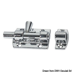 Verriegelung Messing verchromt 90 mm – Code: 38.188.20 – Osculati