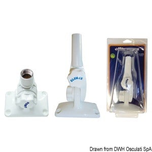 Base snodata in nylon per antenna Glomex &ndash; codice: 29.990.16 &ndash; Osculati