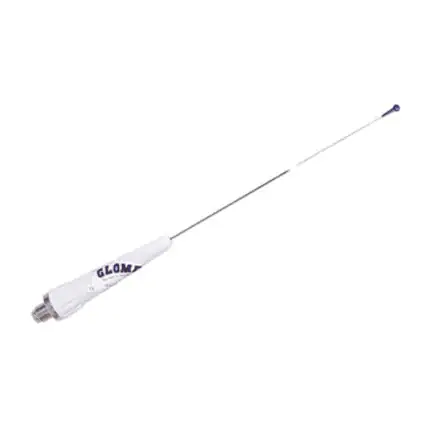 VHF Edelstahl Antenne 100CM für Marinekommunikation, Modell Glomex, ideal für nautische Installationen.