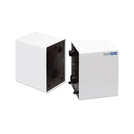 Sanisplit NK3 24V DC, kompaktes und effizientes Klimatisierungssystem.