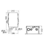 Pompa raccolta acque grigie Europump, modello completo 12V, codice 16.130.12, Osculati.