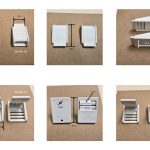 Fliegende Kunststoffschnalle 30 mm für Befestigungen und Verschlüsse.