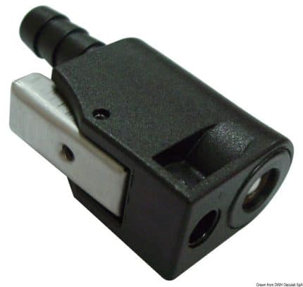 Raccord de carburant Tohatsu femelle côté moteur, code 52.805.55.