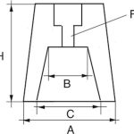 Anodo collare STD 25 mm - codice: 5150025 - Motomarine.