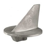 Anode aileron Alpha moteur marin, code 5123350, pour applications nautiques.