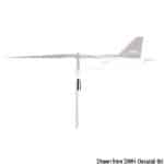 VHF Antenna Scout KM-4 Windex, 1 meter, for marine communications.