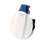 Pompa a mano per imbarcazioni, modello 1038, colore bianco e blu.