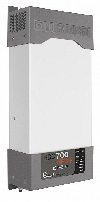 Caricabatteria SBC 700 nrg+ 12V 60A 3U FR (con pannello di controllo) – codice: FBNRP0700FR0A00 – Quick