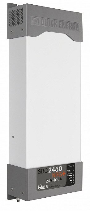 Caricabatteria SBC2450 nrg+ 24 V 100A 3U HR (con pannello di controllo) – codice: FBNRP2450HR0A00 – Quick