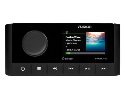 Autoradio Fusion MS-RA210 con display e controlli touch.