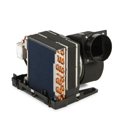 Ventilatore fan-coil AU24HVZ-FC-1,5kW-MU di Dometic per climatizzazione.