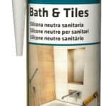 Transparent Sikaseal-175 sealant for bathroom and tiles, 300 ml.