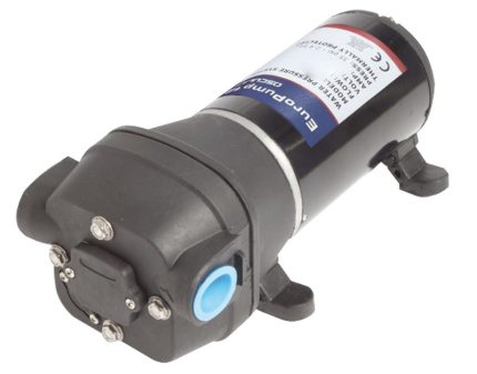Pompe de cale 4 membranes 24V, code 16.525.24, Osculati, idéale pour bateaux.