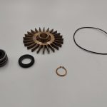 CP 40 Gポンプ用モーターおよびガスケット交換部品、コードKCP4003G。.