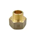 Manchon réduit F.M. 1/2"x3/8" en laiton anticorrosion CR, code : 7246D*C, disponible sur Techno.