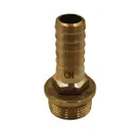 Heavy-duty hose holder "Roma" 3/4"x20 in anti-corrosion brass CR.