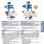 Erogatore acqua autoclave Jet 4BE, 24V CC, 0,75 kW, codice 01J4B1E, Gianneschi Pumps.