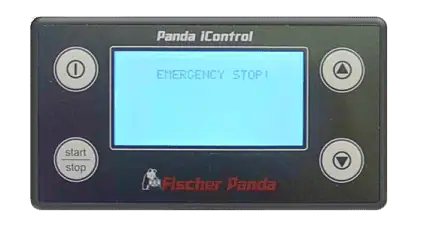 Panda iControl 2 Leiterplatte mit Display und Tasten, Code 0005922.