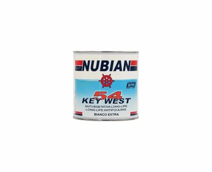 Nubian Key West 54 BPR bianco Antivegetativa, vernice marina resistente, 750 ml, codice: .54B7 - Eur.