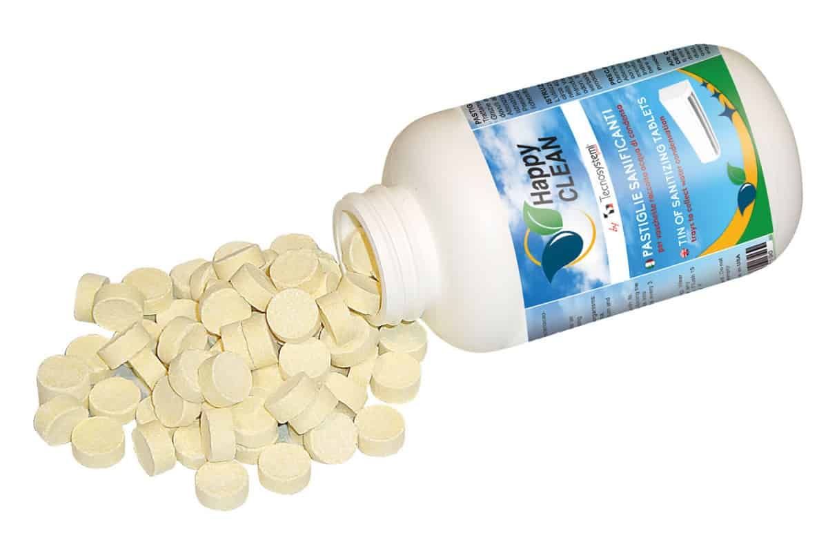 Sanitizing tablet for condensate water, for indoor unit – code: HCC100055 – Tecnosystemi