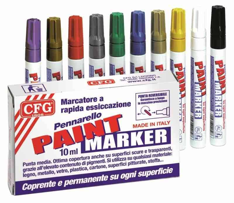 Rotulador profesional paint marker/ rojo – código: J00150 – Cfg