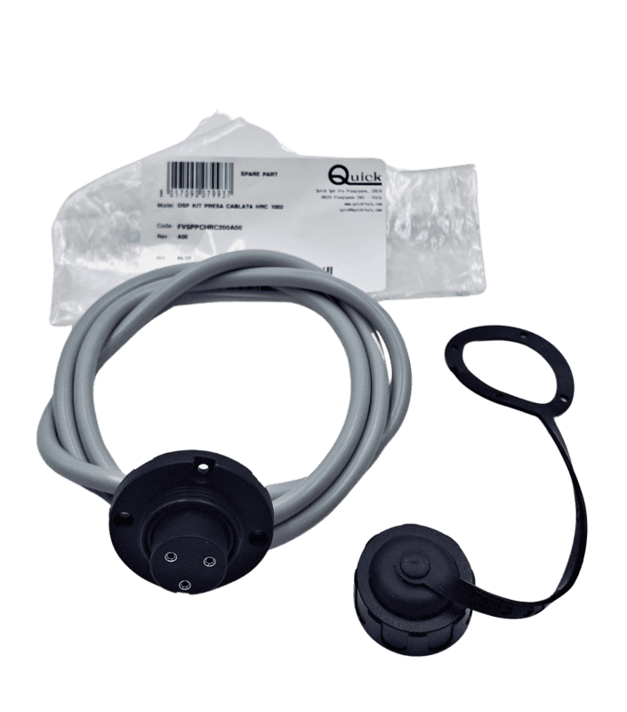 Bedraad stopcontact HRC 1002 voor elektrische installaties.