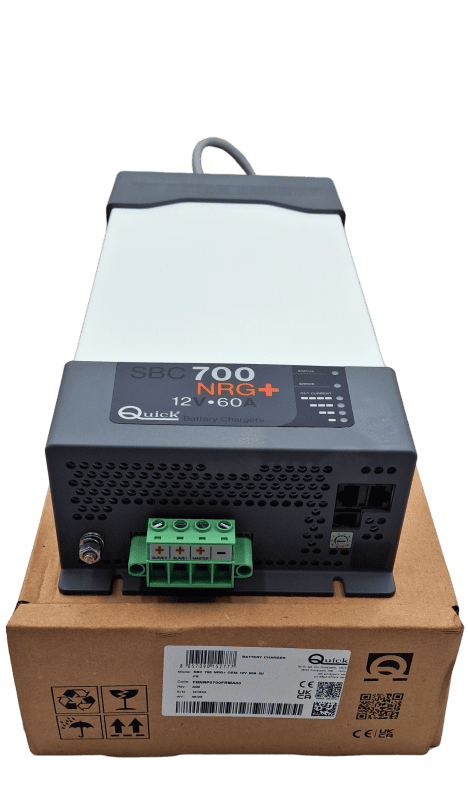 Sbc 700 NRG+ OEM 12V 60A - Cargador rápido para vehículos eléctricos.
