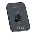 Control button for windlass panel with joystick and indicators.