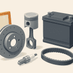 Componenti motore e accessori auto per diverse soluzioni.