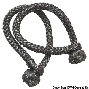 Grillo in dynema nero 6mm – codice: 08.310.06 – Osculati