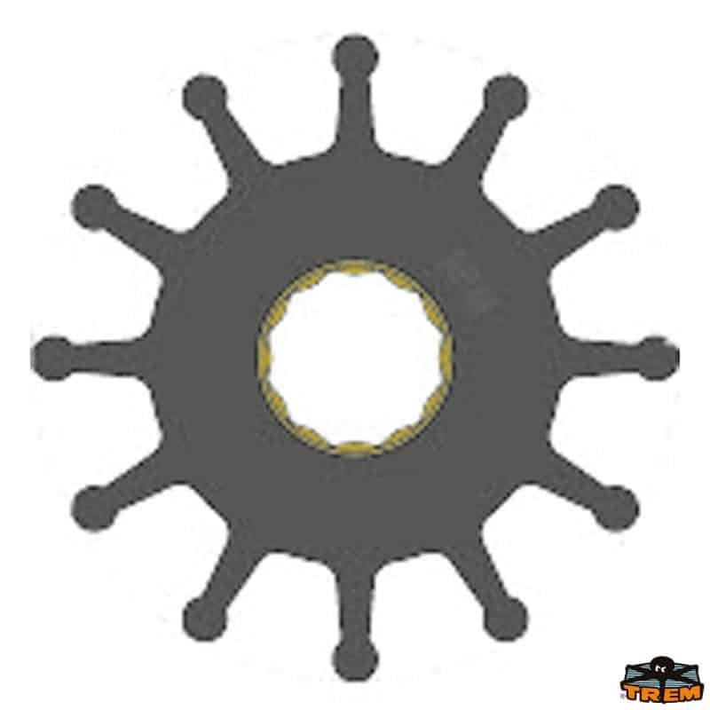 Tremモデルの油圧ポンプ用57mmインペラ、品番P0357012、高品質コンポーネント。.