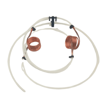 Flussimetro resinato (senza cablaggi M77330) con capillare e tubo – codice: M76840R1 – Veco