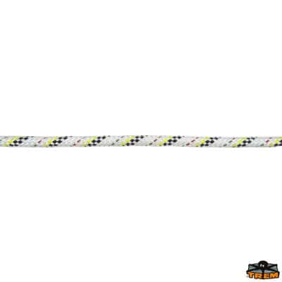 Drizza da crociera Cruise poliestere alta tenacit&agrave; filo segnale nero-giallo 12mm – codice: F5112000 – Trem