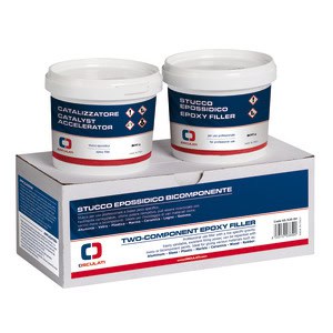 Stucco epossidico bicomponente 600 g L4102 + L4101 – codice: 65.520.04 – Osculati