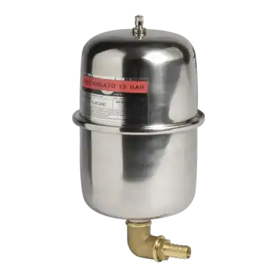 Vaso di espansione inox lt. 2 &ndash; codice: COAV629 &ndash; Frigomar