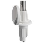 Fanale ammovibile bianco da 60cm per asta, compatibile con impianti nautici.